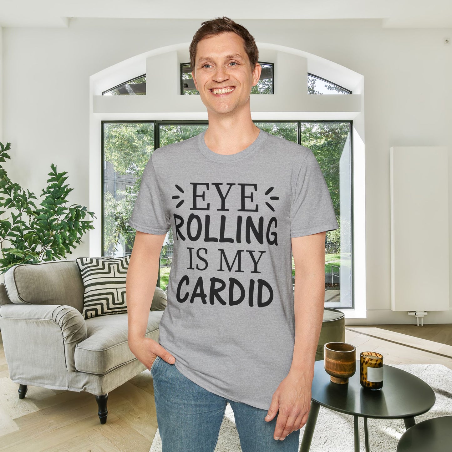 Eye Rolling Is My Cardio Adult T-shirt