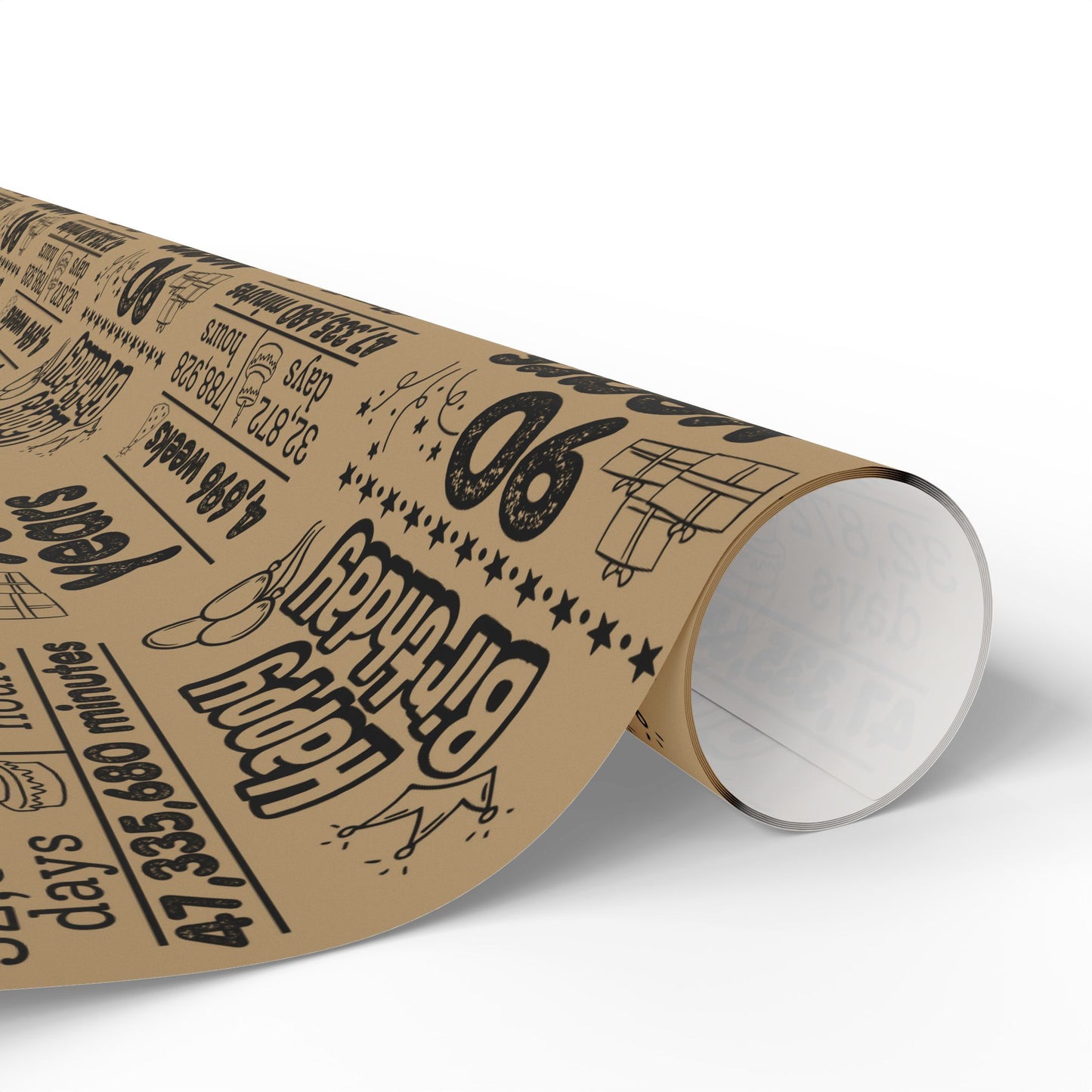 Birthday By The Numbers (Ages 71-90)