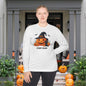 Spooky Season (Jack-O-Lantern/Black Cat) Adult Long Sleeve Tee