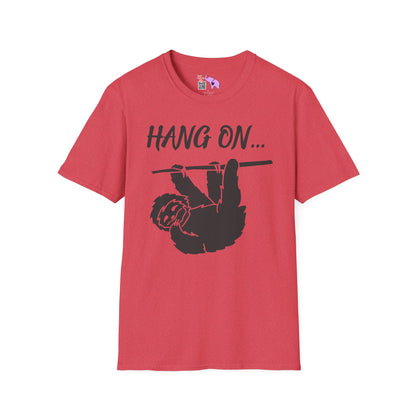 Hang On (Sloth) Adult T-shirt