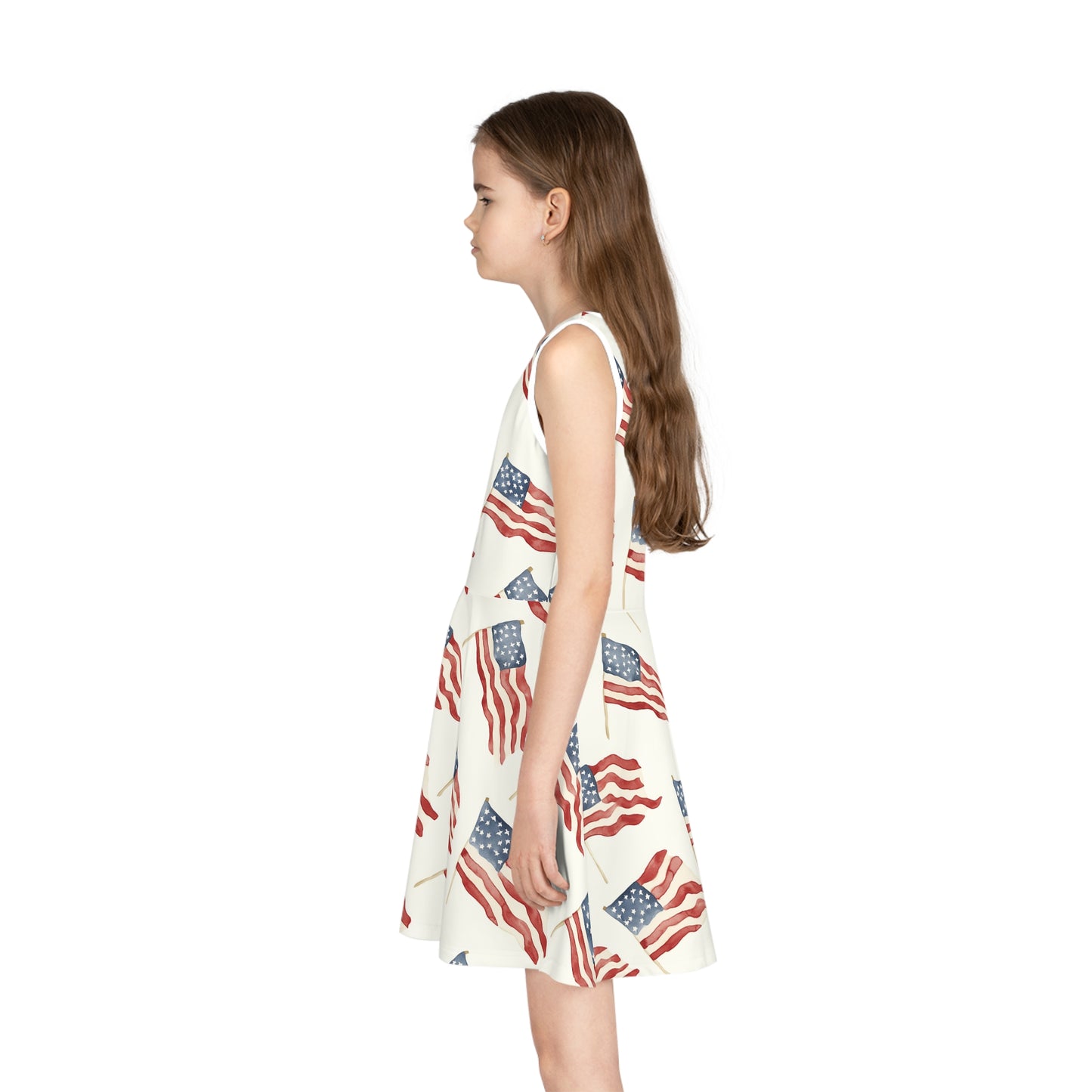 Waves of Freedom Girls Sundress