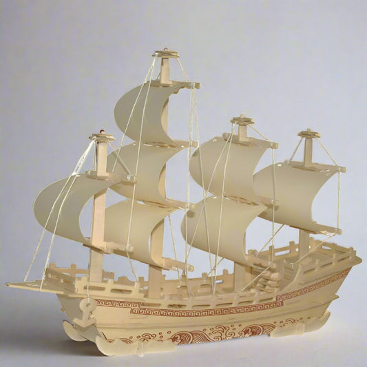 3D Sailing Ship Model DIY