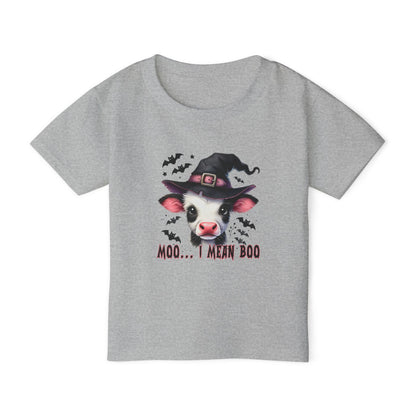 Moo I Mean Boo Heavy Cotton™ Toddler T-shirt