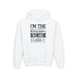 I'm The Reason We Are Late Youth Heavy Blend Hoodie