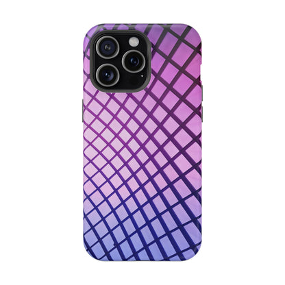 Midnight Mist Mosaic MagSafe® Compatible Tough Case for iPhone