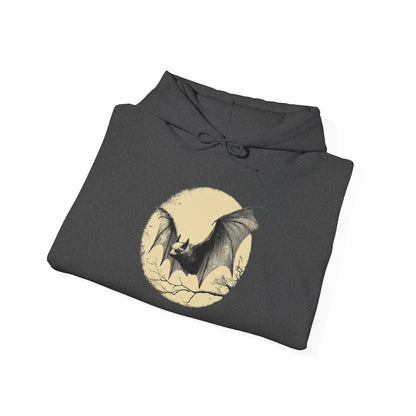 Bat Over Moon 2 Heavy Blend™ Hooded Sweatshirt