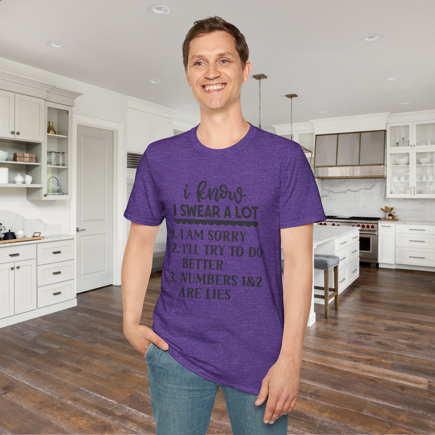 I Know I Swear Alot But... Adult T-shirt