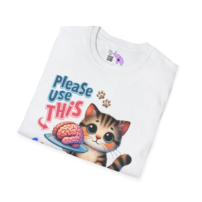 Please Use This Google Won't Always Save You Adult T-shirt