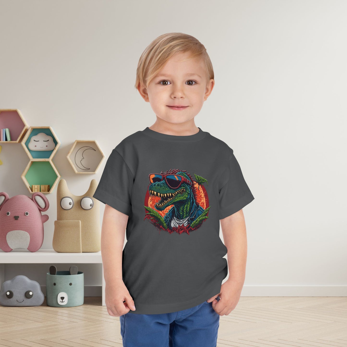 Cool Dinosaur Toddler Tee