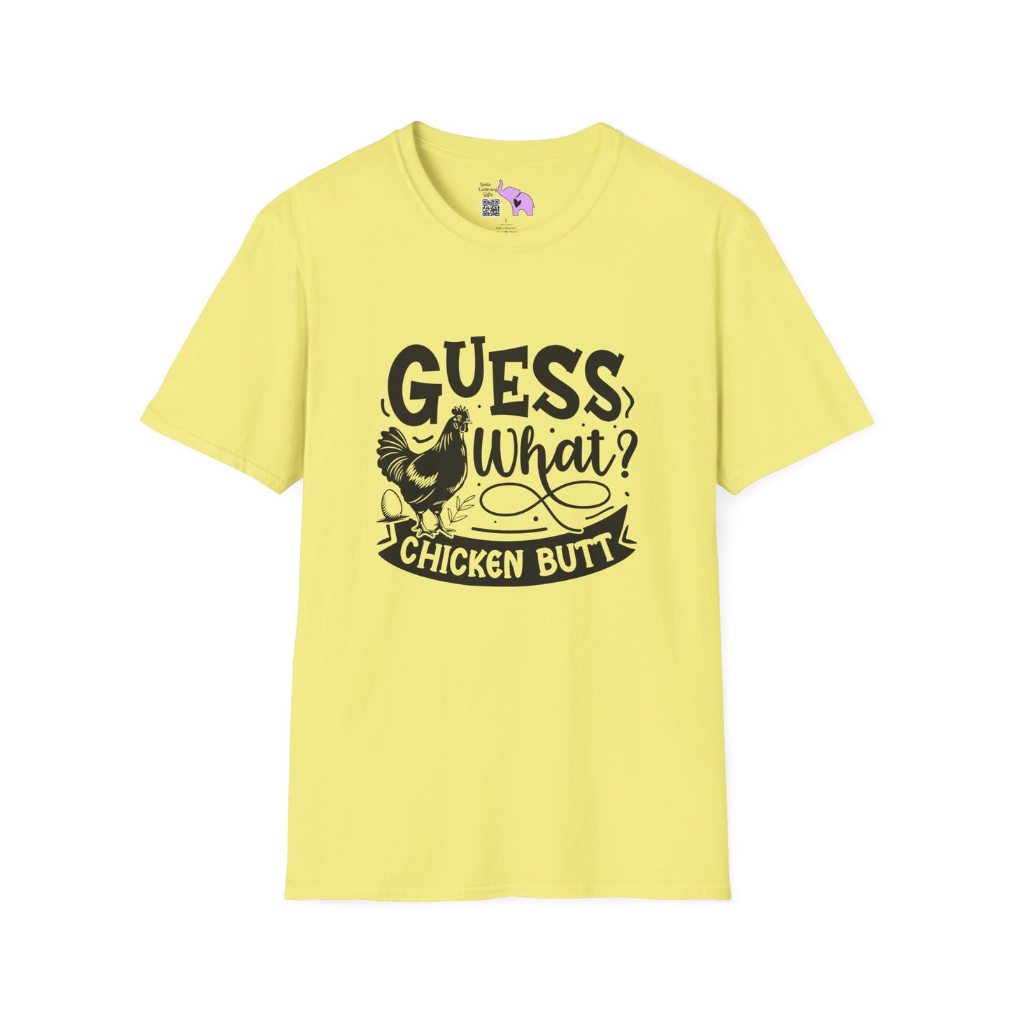 Guess What? Chicken Butt Adult T-shirt