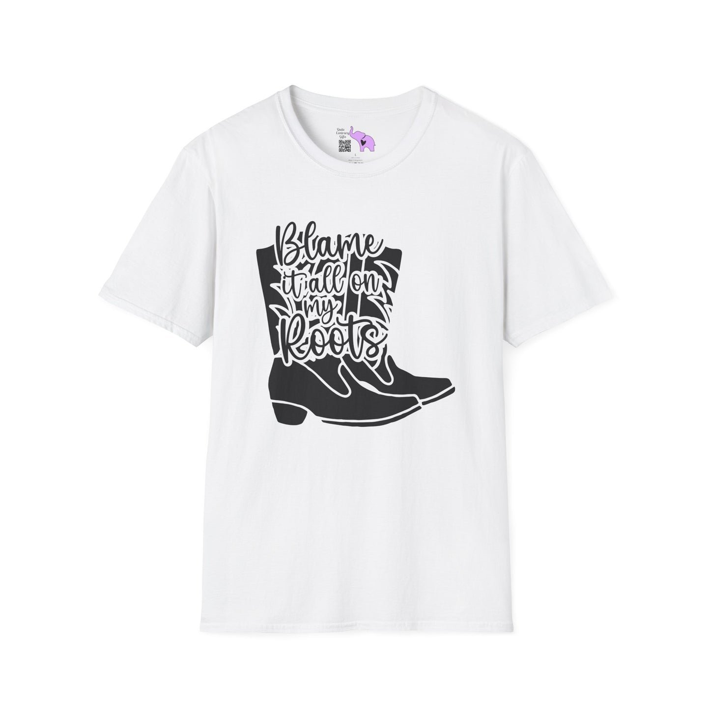 Blame It All On My Roots Adult T-shirt