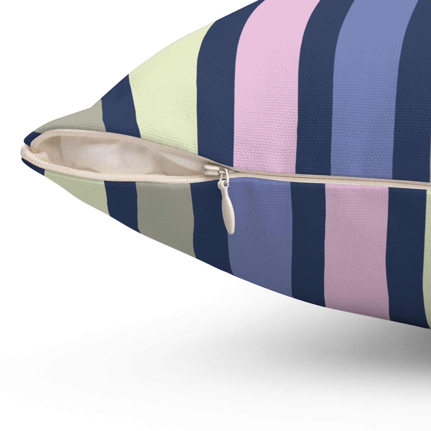Earthy Stripes Throw Pillow