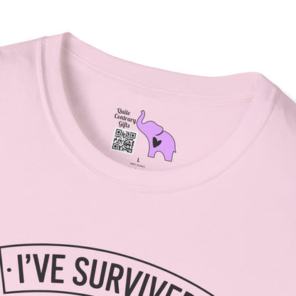 I've Survived Too Many Storms To Be Bothered By Raindrops Adult T-shirt