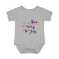 My First 4th of July 2 Baby Rib Bodysuit