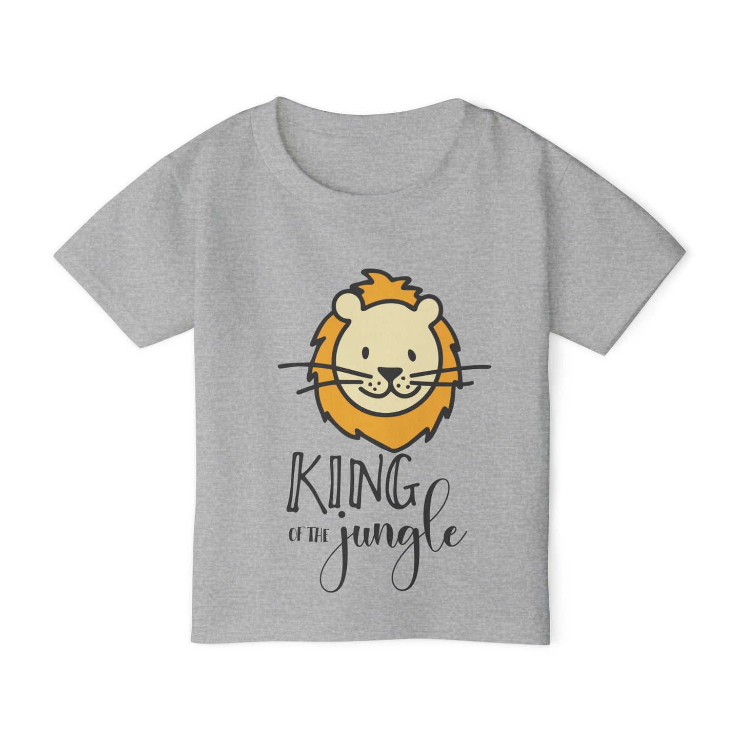 I'm The King Of The Jungle (Lion) Heavy Cotton™ Toddler T-shirt