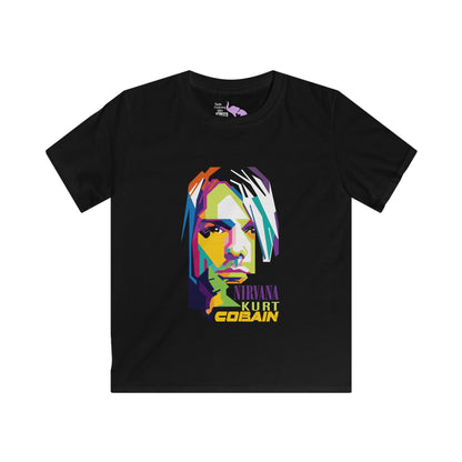 Kurt Cobain Kids Softstyle Tee