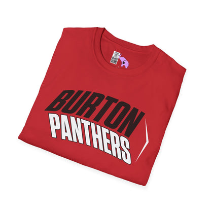 Burton Panthers (Angled) Adult T-shirt
