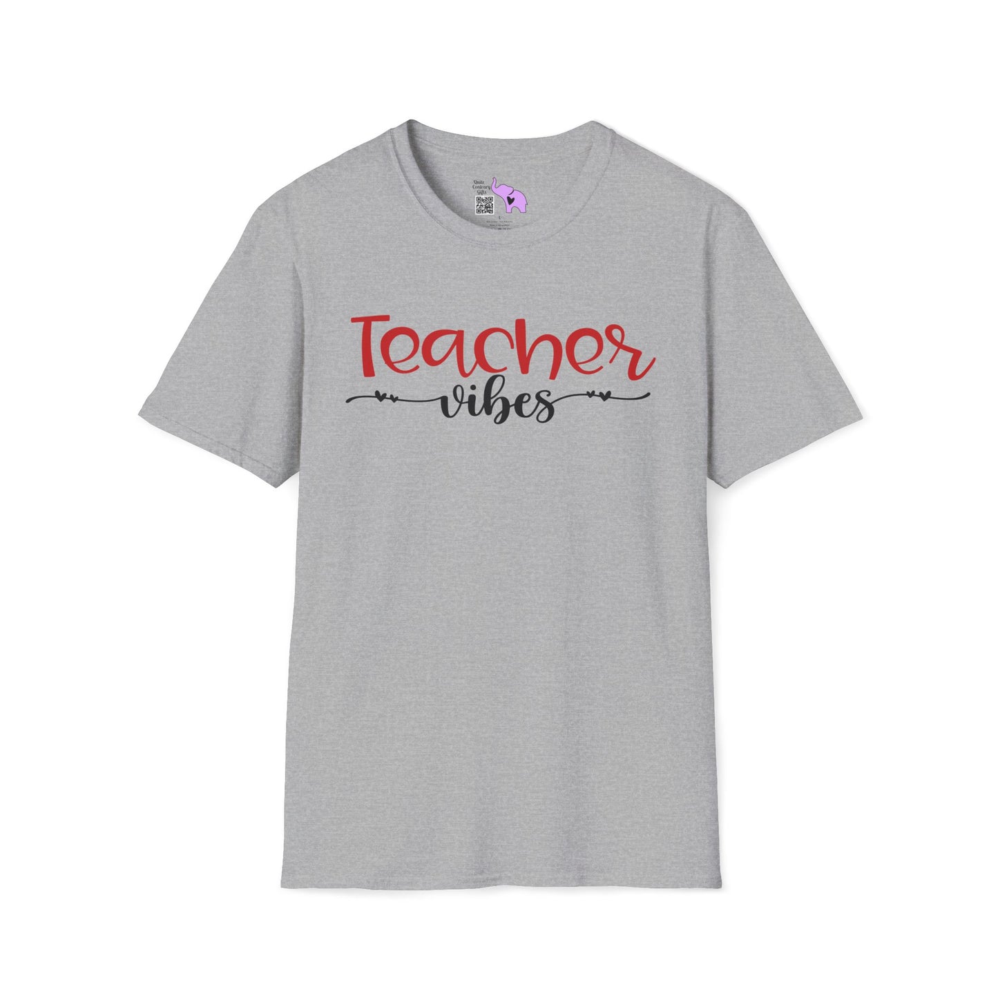 Teacher Vibes Adult T-shirt