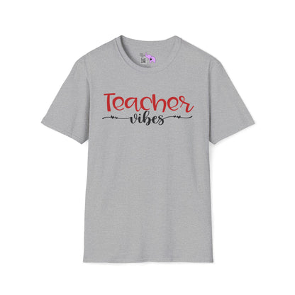 Teacher Vibes Adult T-shirt