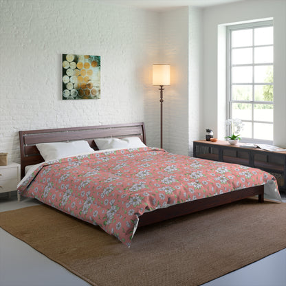 Jasmine Blush Garden Comforter