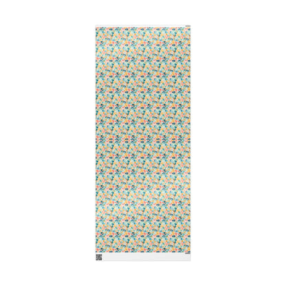 Ocean Pebble Drift  Wrapping Paper