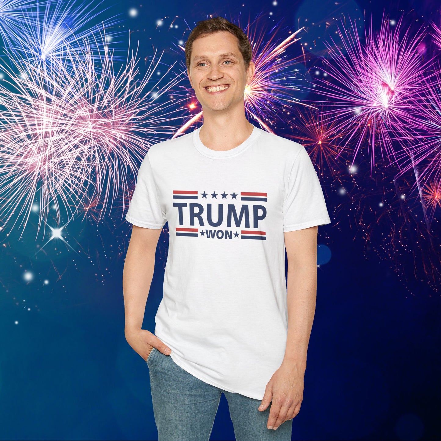 Trump Won (2) Adult T-shirt