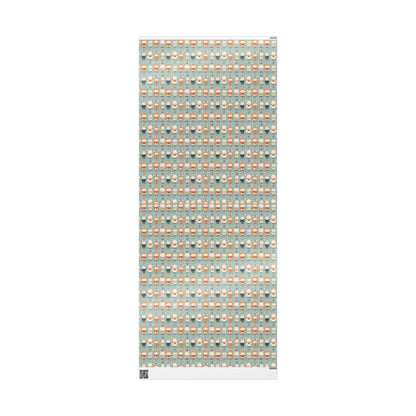 Snowy Bear Magic Wrapping Paper