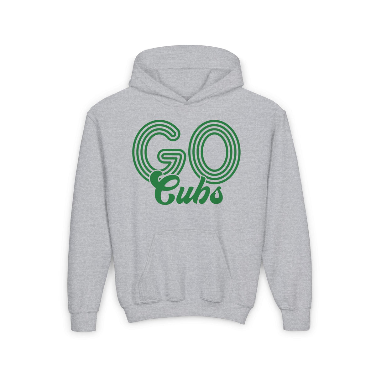 Go Cubs Youth Heavy Blend Hoodie