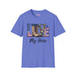 Love My Hero (Military Boots) Adult T-Shirt