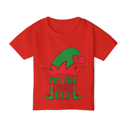 I'm The Boujee Elf Heavy Cotton™ Toddler T-shirt