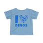 ""I Love Dinosaurs Infant Soft T-Shirt