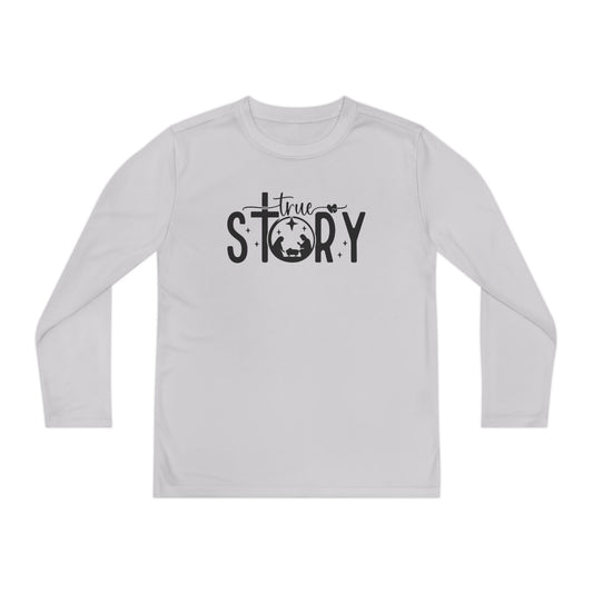 True Story (Nativity) Youth Long Sleeve Tee