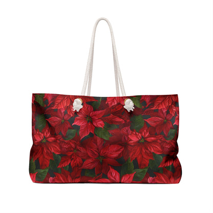 Crimson Noel Weekender Bag