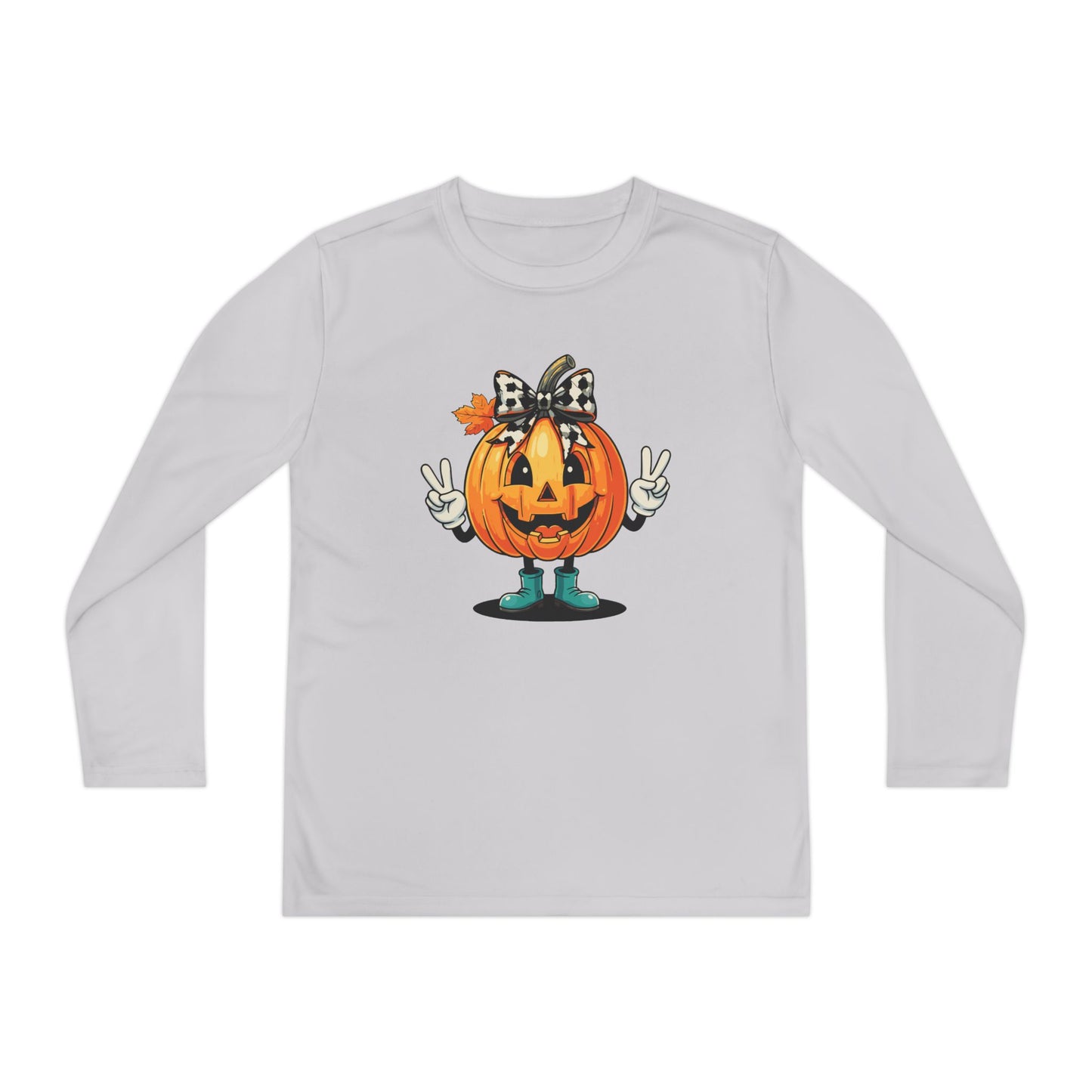 Pumpkin Peace Youth Long Sleeve Tee