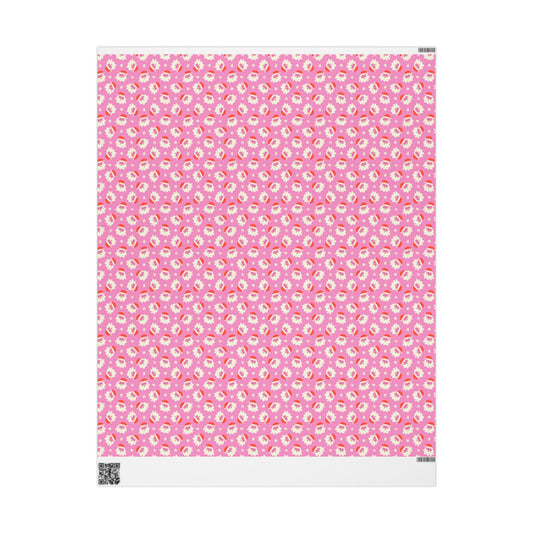 Jolly in Pink Wrapping Paper