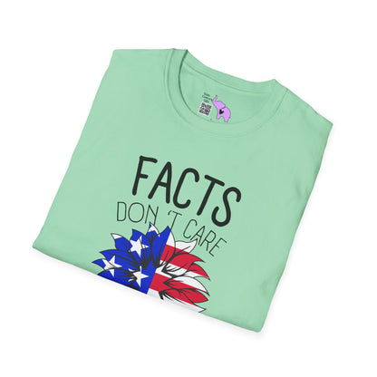 Facts Don't Care About Your Feelings American Flag T-shirt