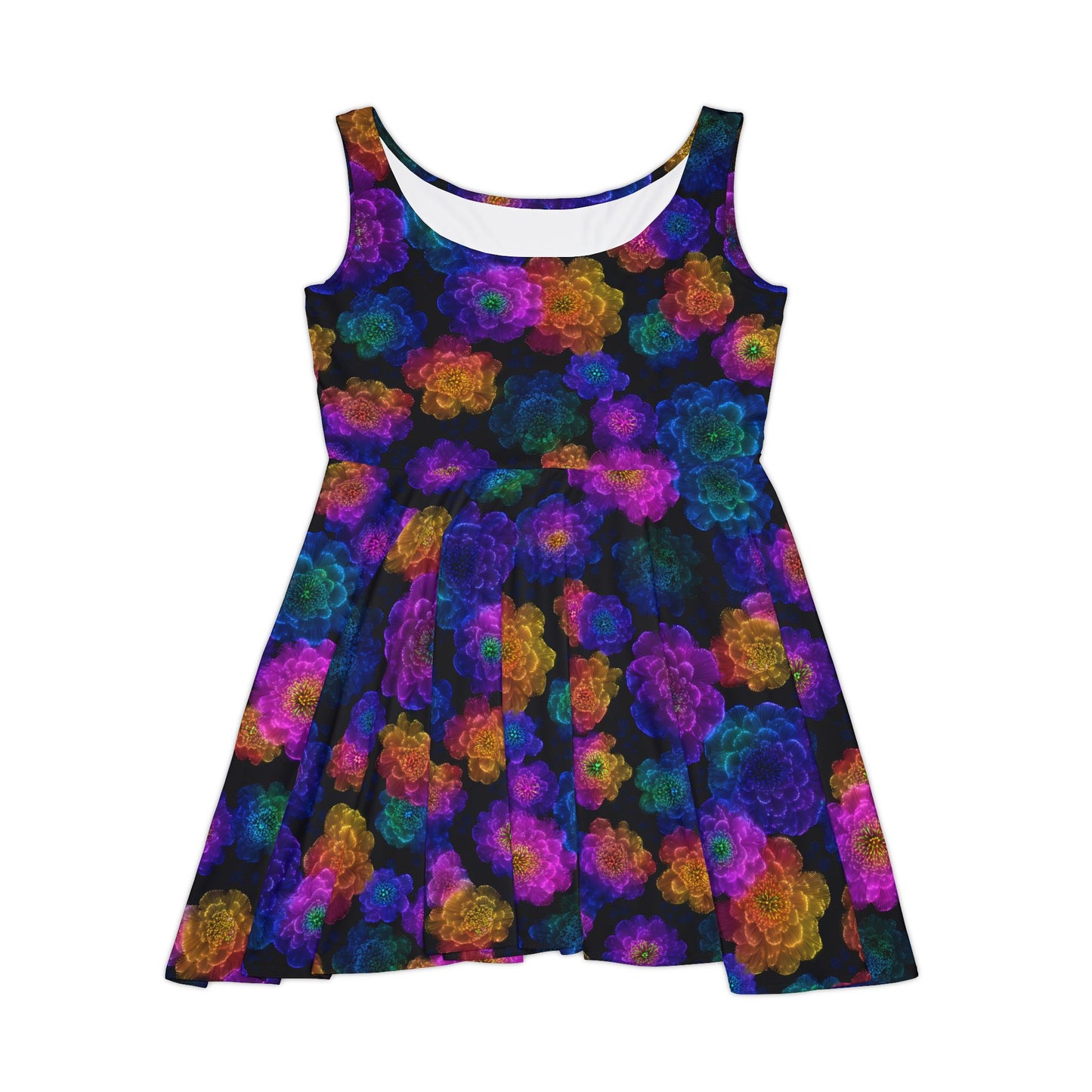 Luminous Carnations Women's Skater Dress