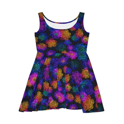 Luminous Carnations Women's Skater Dress