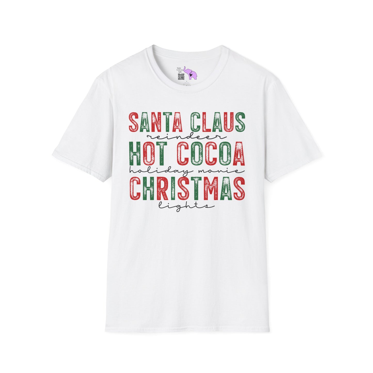 Santa Claus Hot Cocoa Chriatmas Adult T-shirt