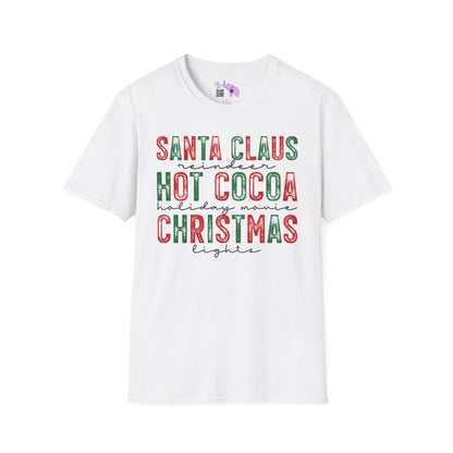 Santa Claus Hot Cocoa Chriatmas Adult T-shirt