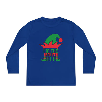 I'm The Boujee Elf Youth Long Sleeve Tee