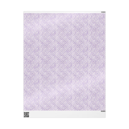 Little Lavender Blessings Wrapping Paper