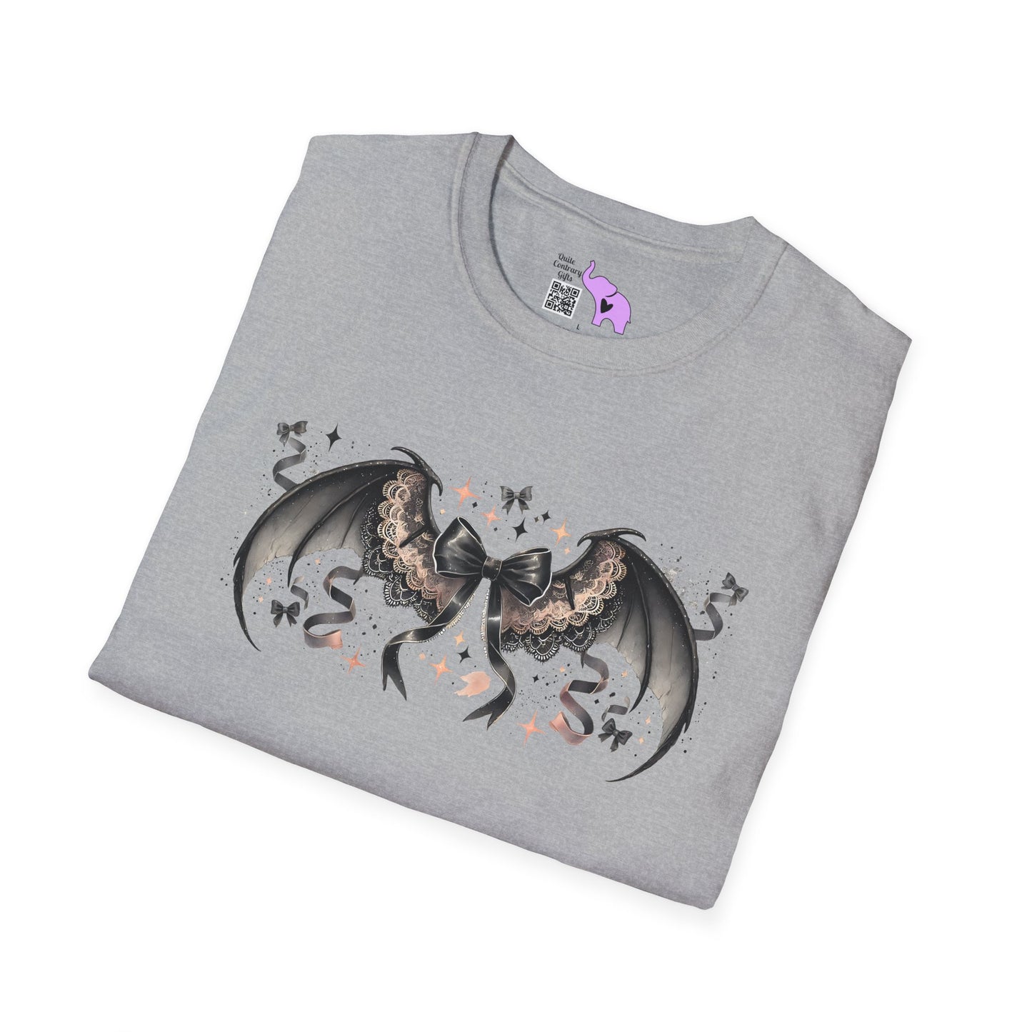 Cute Batwings Adult T-shirt