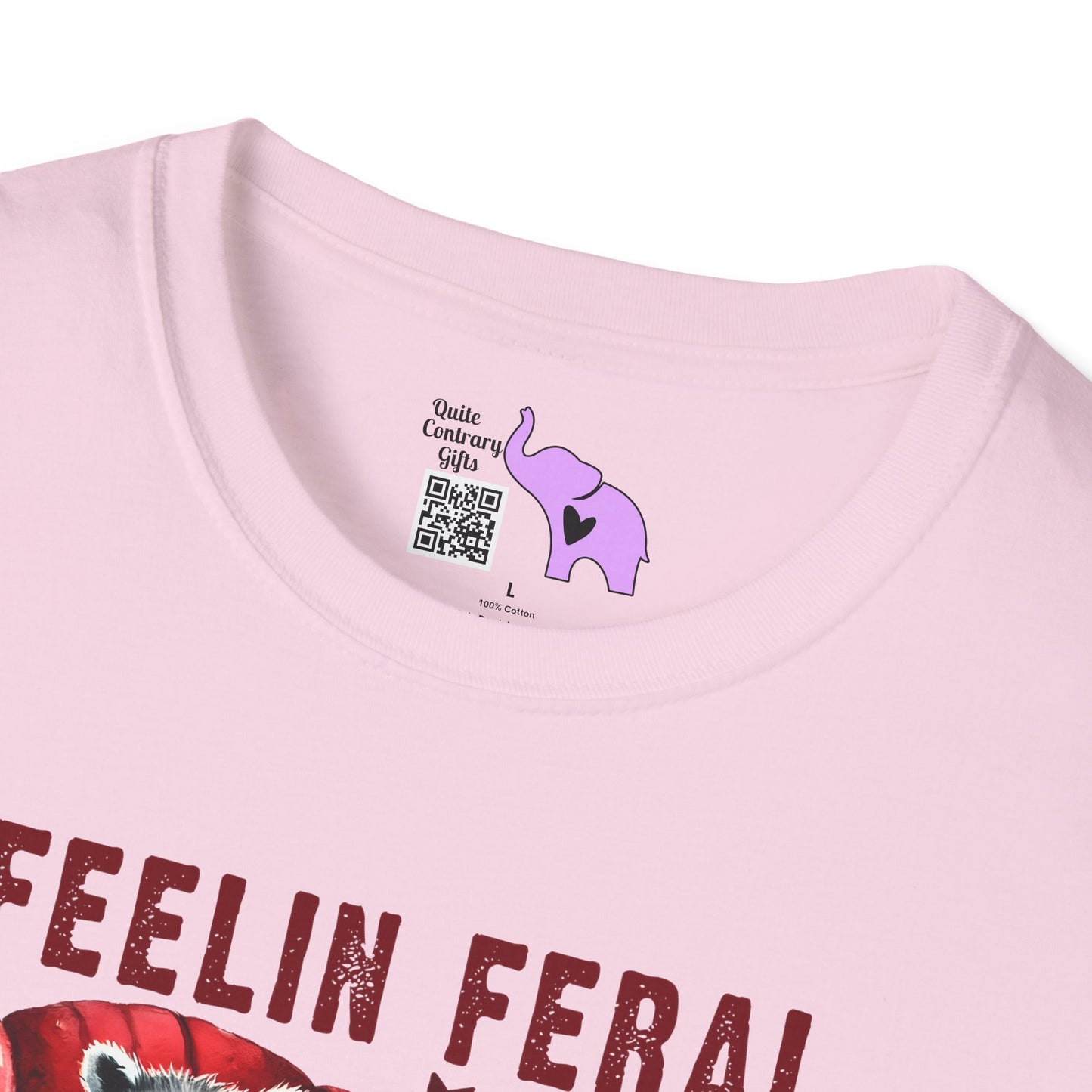 Feelin Feral (Wine) T-shirt