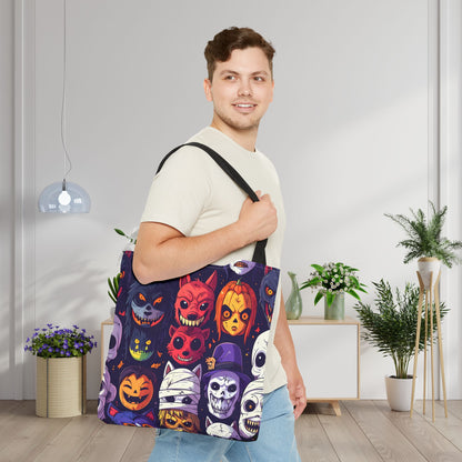 Monster Mash Up Canvas Tote Bag