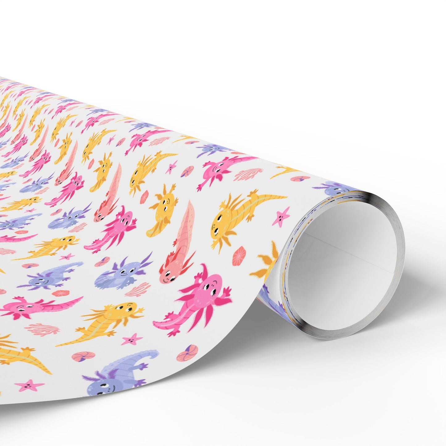 Axolotl Whimsy Wrapping Paper