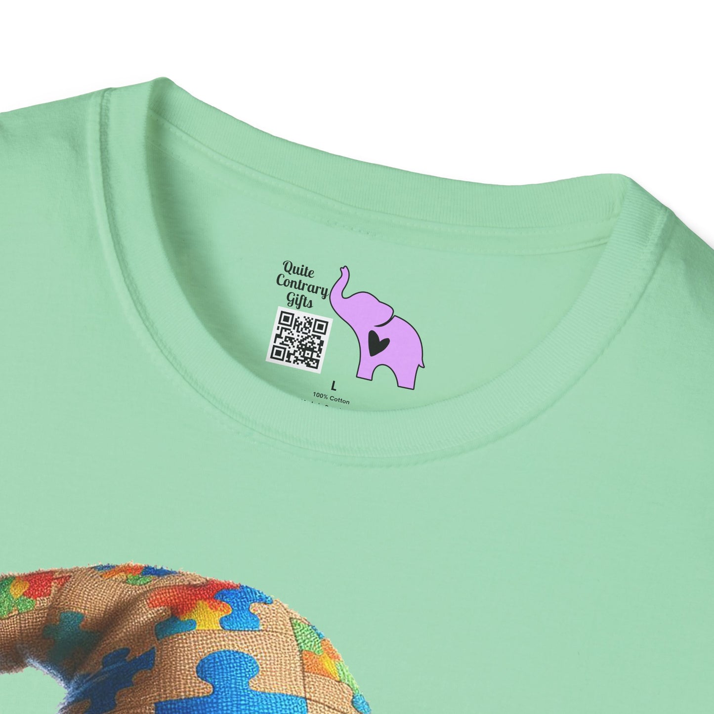 Be Kind Autism Awarness Gnome Adult T-shirt