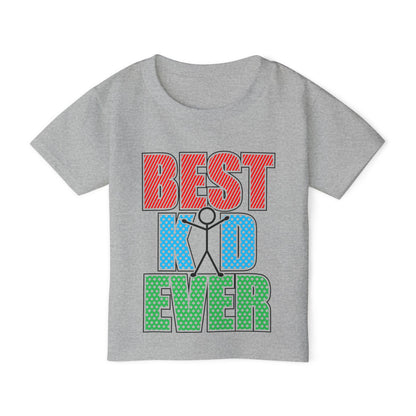 Best Kid Ever (Colorful) Heavy Cotton™ Toddler T-shirt