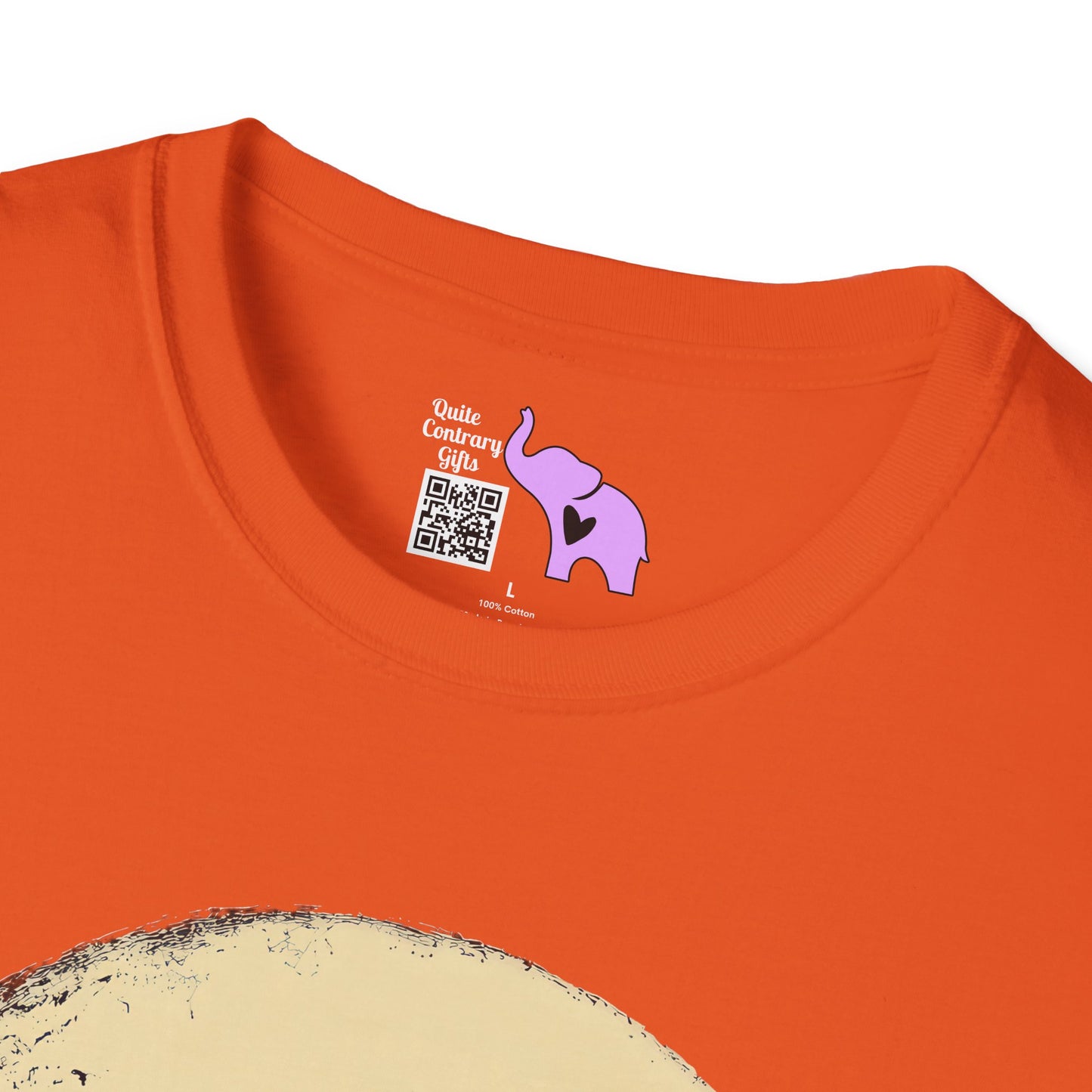 Bat Over Moon 2 Adult T-shirt