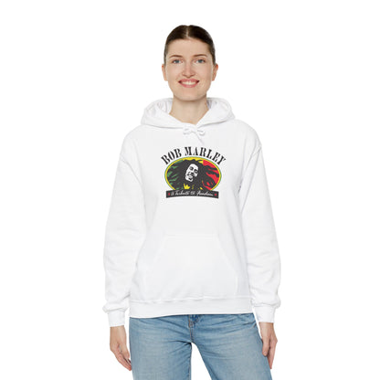 Bob Marley A Tribute To Freedom Adult Heavy Blend™ Hooded Sweatshirt